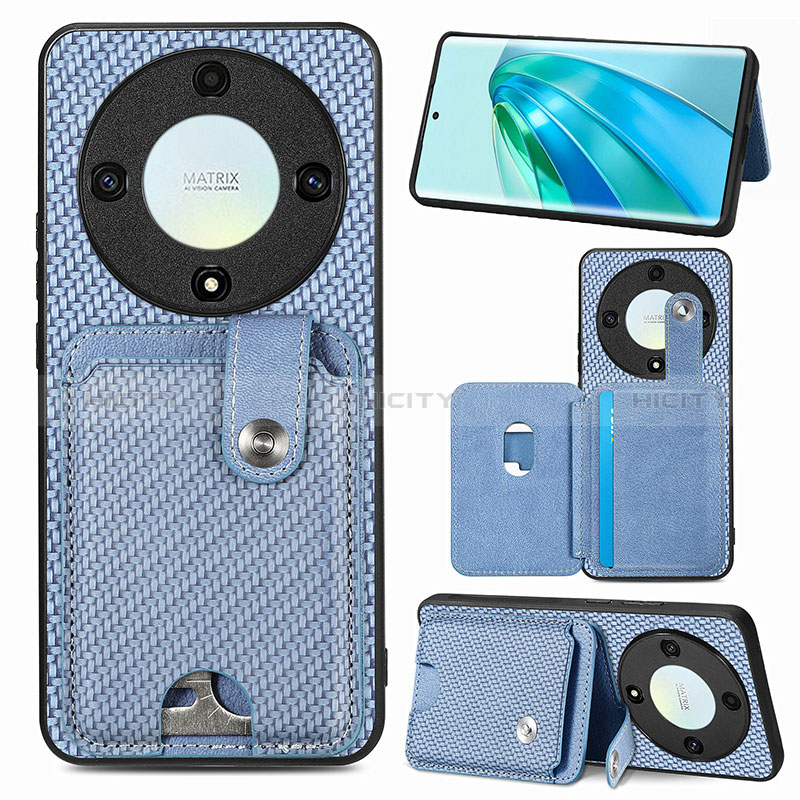 Funda Silicona Carcasa Ultrafina Goma con Magnetico S02D para Huawei Honor Magic5 Lite 5G