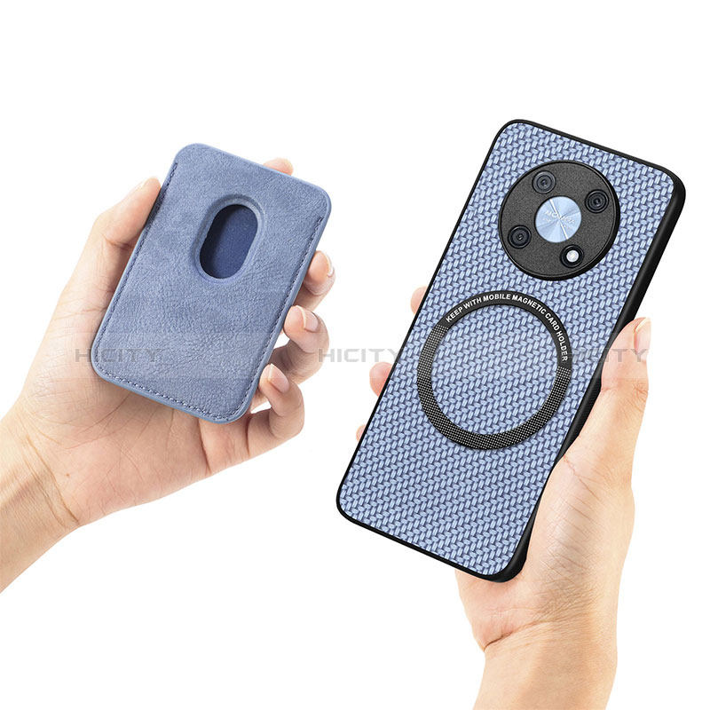 Funda Silicona Carcasa Ultrafina Goma con Magnetico S02D para Huawei Nova Y90