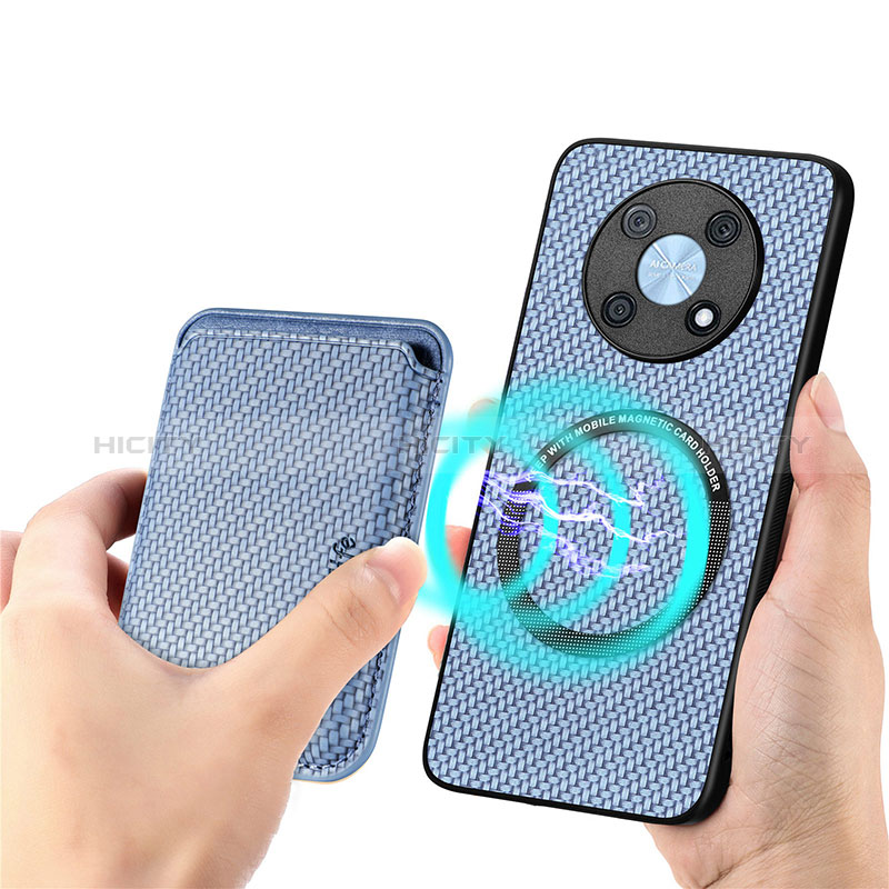 Funda Silicona Carcasa Ultrafina Goma con Magnetico S02D para Huawei Nova Y90