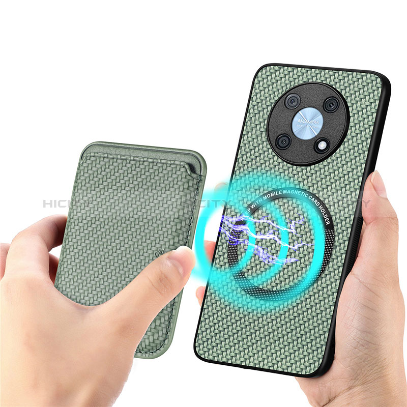 Funda Silicona Carcasa Ultrafina Goma con Magnetico S02D para Huawei Nova Y90