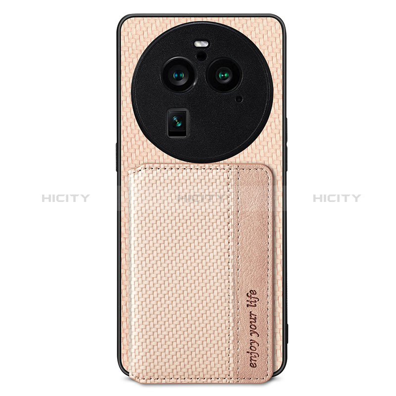 Funda Silicona Carcasa Ultrafina Goma con Magnetico S02D para Oppo Find X6 5G