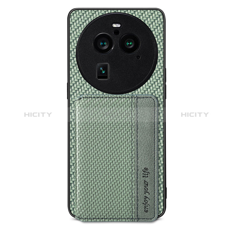 Funda Silicona Carcasa Ultrafina Goma con Magnetico S02D para Oppo Find X6 5G