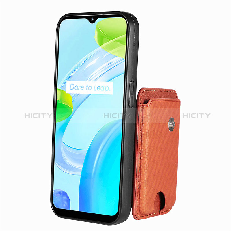 Funda Silicona Carcasa Ultrafina Goma con Magnetico S02D para Realme C30