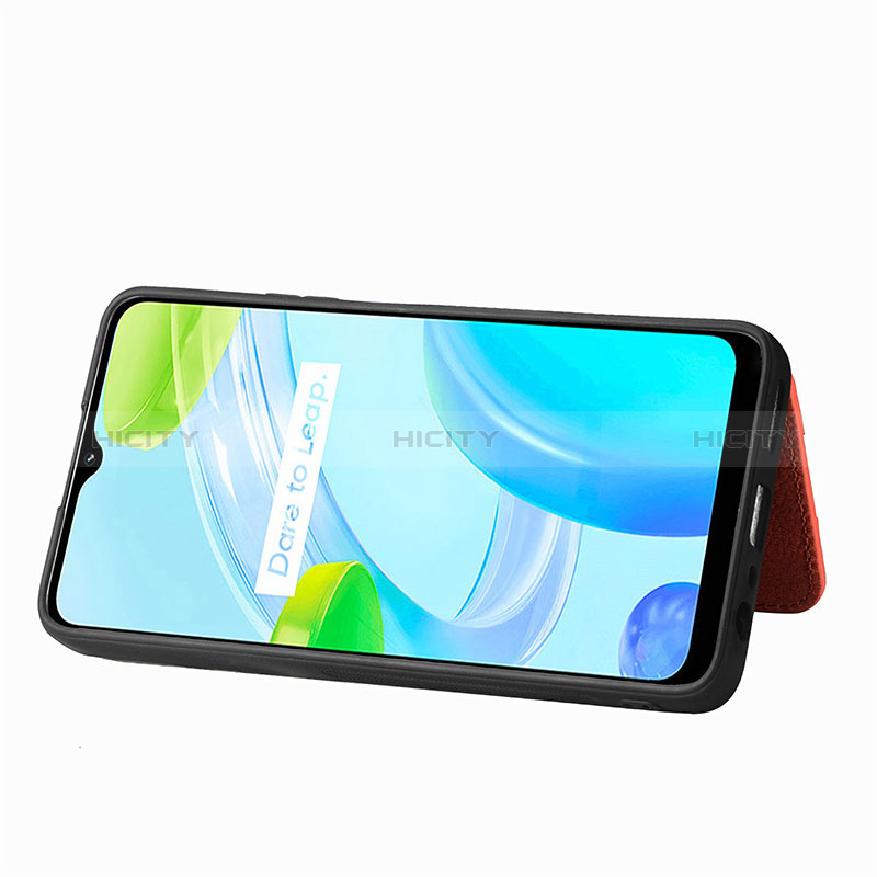 Funda Silicona Carcasa Ultrafina Goma con Magnetico S02D para Realme C30