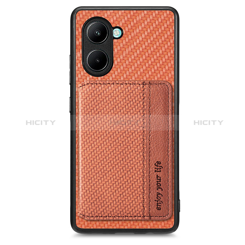 Funda Silicona Carcasa Ultrafina Goma con Magnetico S02D para Realme C33 (2023)