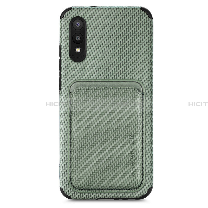 Funda Silicona Carcasa Ultrafina Goma con Magnetico S02D para Samsung Galaxy A02