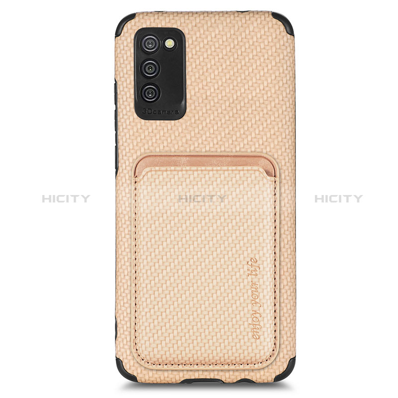 Funda Silicona Carcasa Ultrafina Goma con Magnetico S02D para Samsung Galaxy A02s