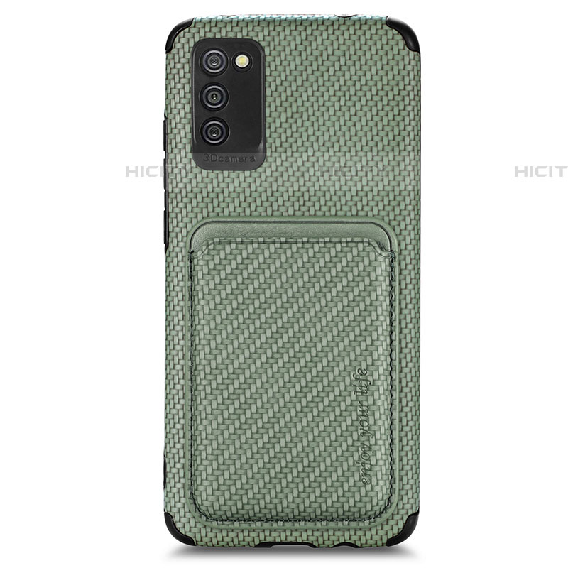 Funda Silicona Carcasa Ultrafina Goma con Magnetico S02D para Samsung Galaxy A03s