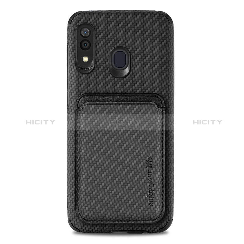 Funda Silicona Carcasa Ultrafina Goma con Magnetico S02D para Samsung Galaxy A30