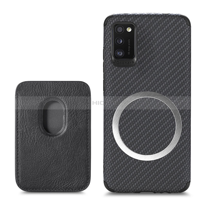 Funda Silicona Carcasa Ultrafina Goma con Magnetico S02D para Samsung Galaxy A41