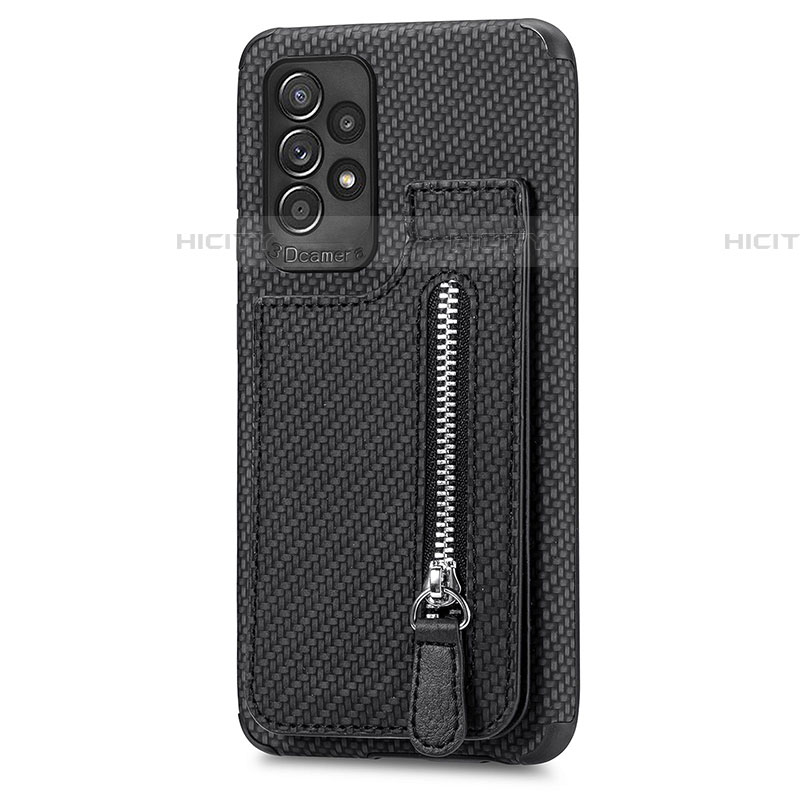 Funda Silicona Carcasa Ultrafina Goma con Magnetico S02D para Samsung Galaxy A52 5G