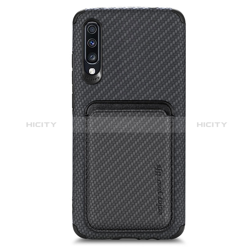 Funda Silicona Carcasa Ultrafina Goma con Magnetico S02D para Samsung Galaxy A70