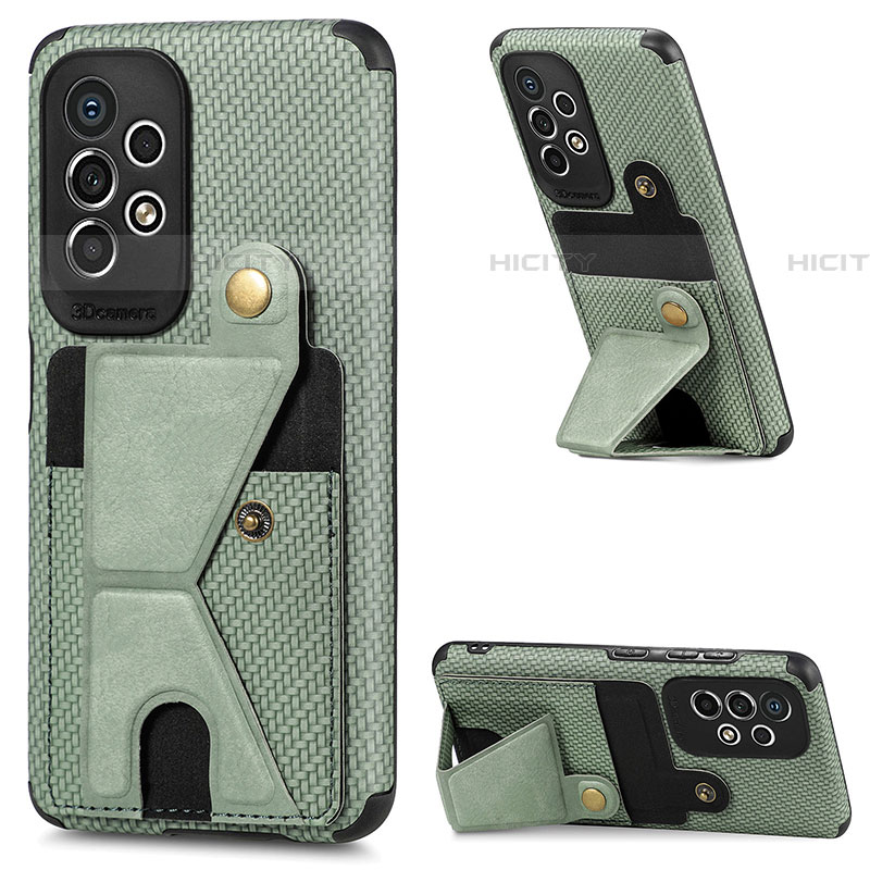 Funda Silicona Carcasa Ultrafina Goma con Magnetico S02D para Samsung Galaxy A73 5G