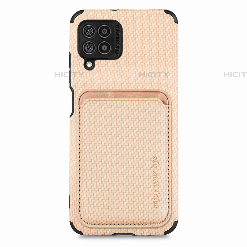 Funda Silicona Carcasa Ultrafina Goma con Magnetico S02D para Samsung Galaxy F62 5G