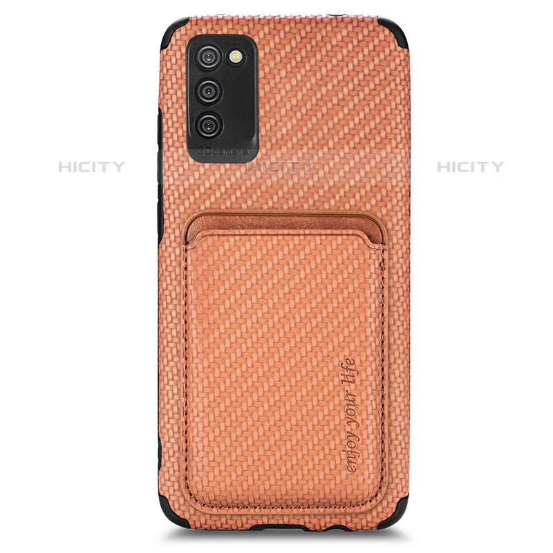 Funda Silicona Carcasa Ultrafina Goma con Magnetico S02D para Samsung Galaxy M02s