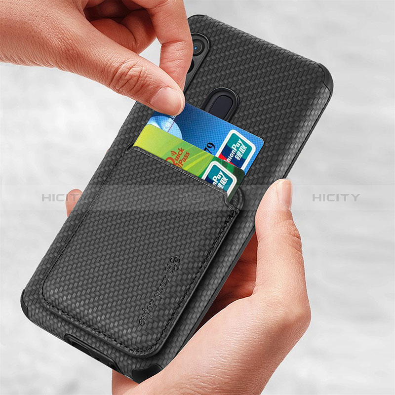 Funda Silicona Carcasa Ultrafina Goma con Magnetico S02D para Samsung Galaxy M10S