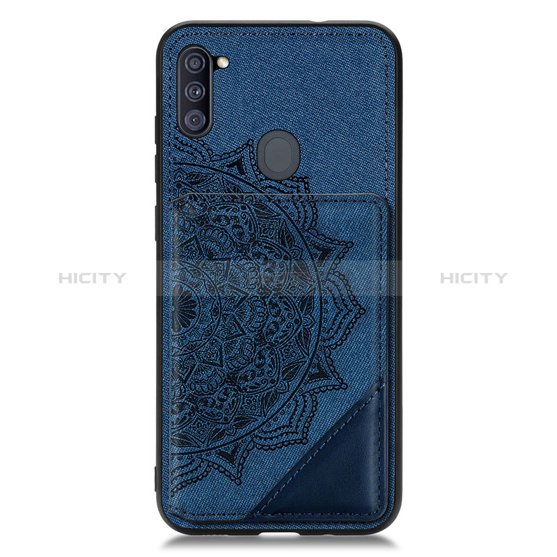 Funda Silicona Carcasa Ultrafina Goma con Magnetico S02D para Samsung Galaxy M11