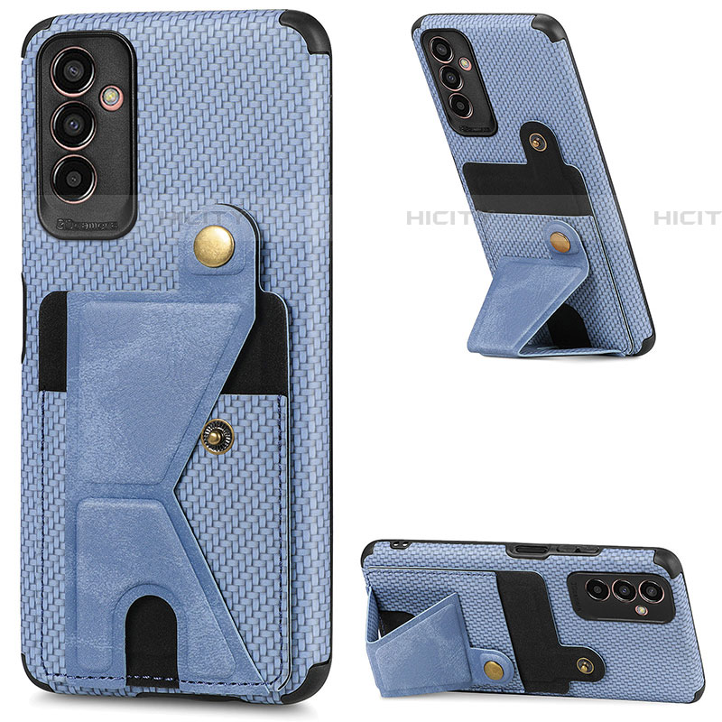 Funda Silicona Carcasa Ultrafina Goma con Magnetico S02D para Samsung Galaxy M13 4G