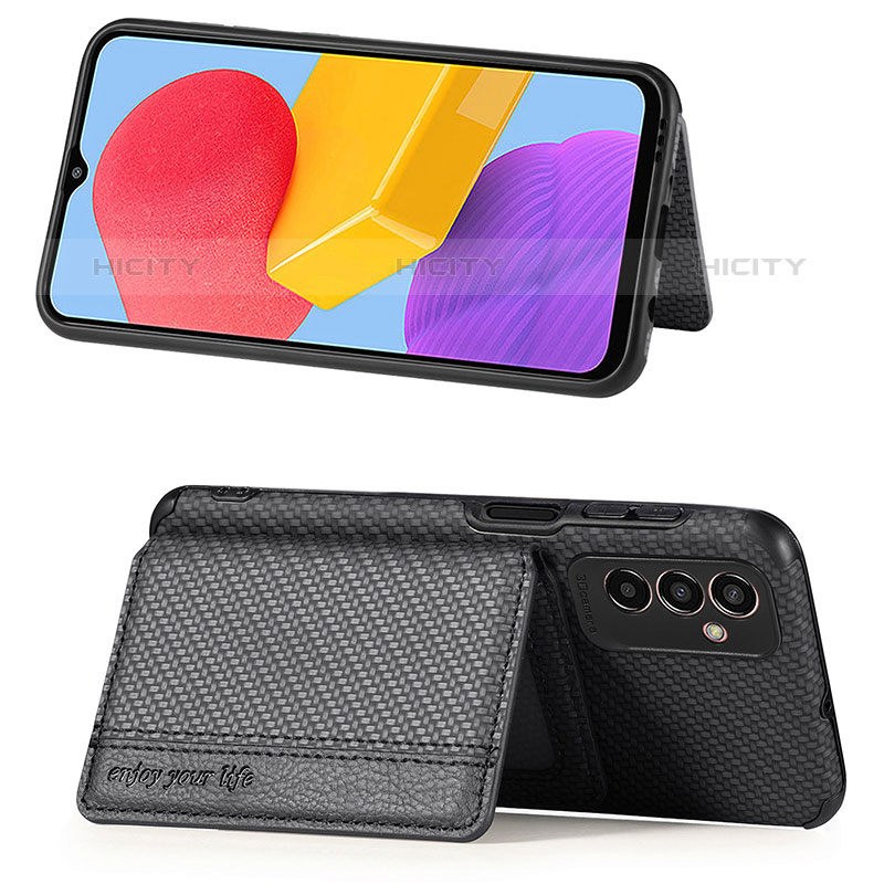 Funda Silicona Carcasa Ultrafina Goma con Magnetico S02D para Samsung Galaxy M13 5G