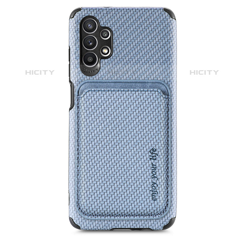 Funda Silicona Carcasa Ultrafina Goma con Magnetico S02D para Samsung Galaxy M32 5G