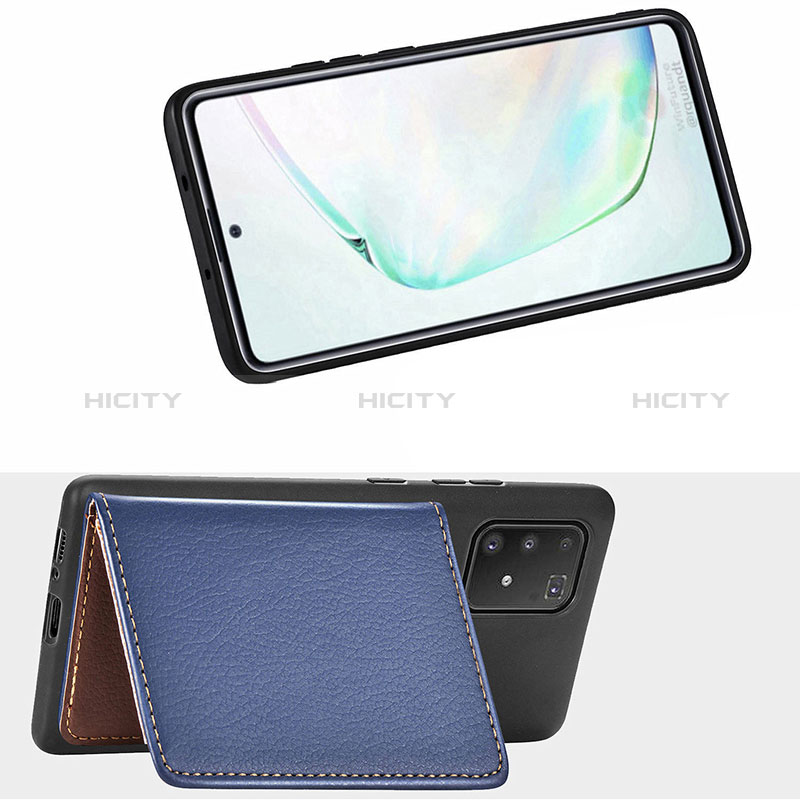 Funda Silicona Carcasa Ultrafina Goma con Magnetico S02D para Samsung Galaxy M80S