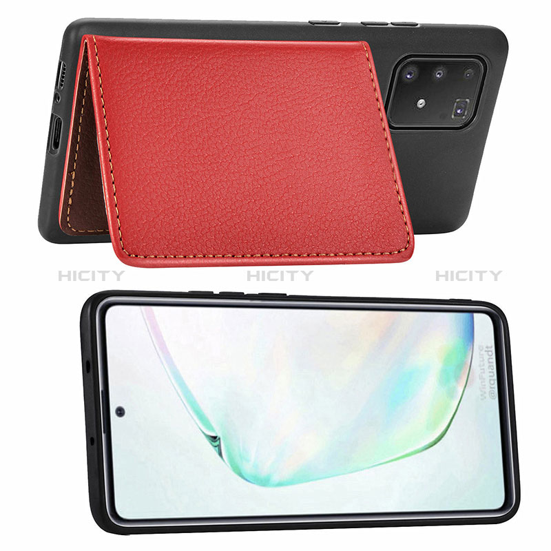 Funda Silicona Carcasa Ultrafina Goma con Magnetico S02D para Samsung Galaxy M80S