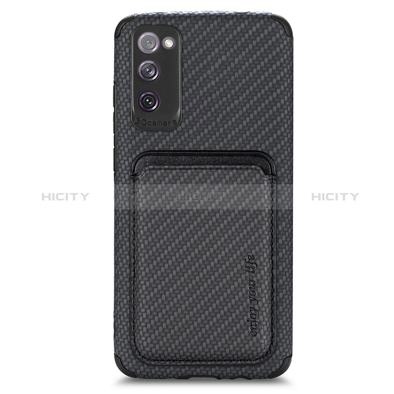 Funda Silicona Carcasa Ultrafina Goma con Magnetico S02D para Samsung Galaxy S20 FE (2022) 5G