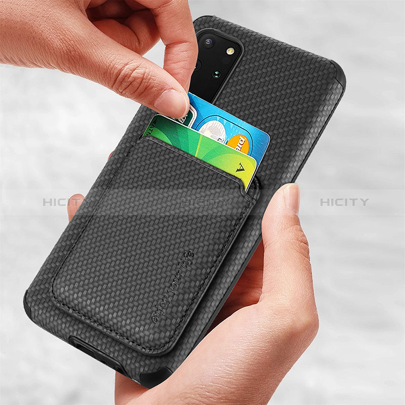 Funda Silicona Carcasa Ultrafina Goma con Magnetico S02D para Samsung Galaxy S20 Plus