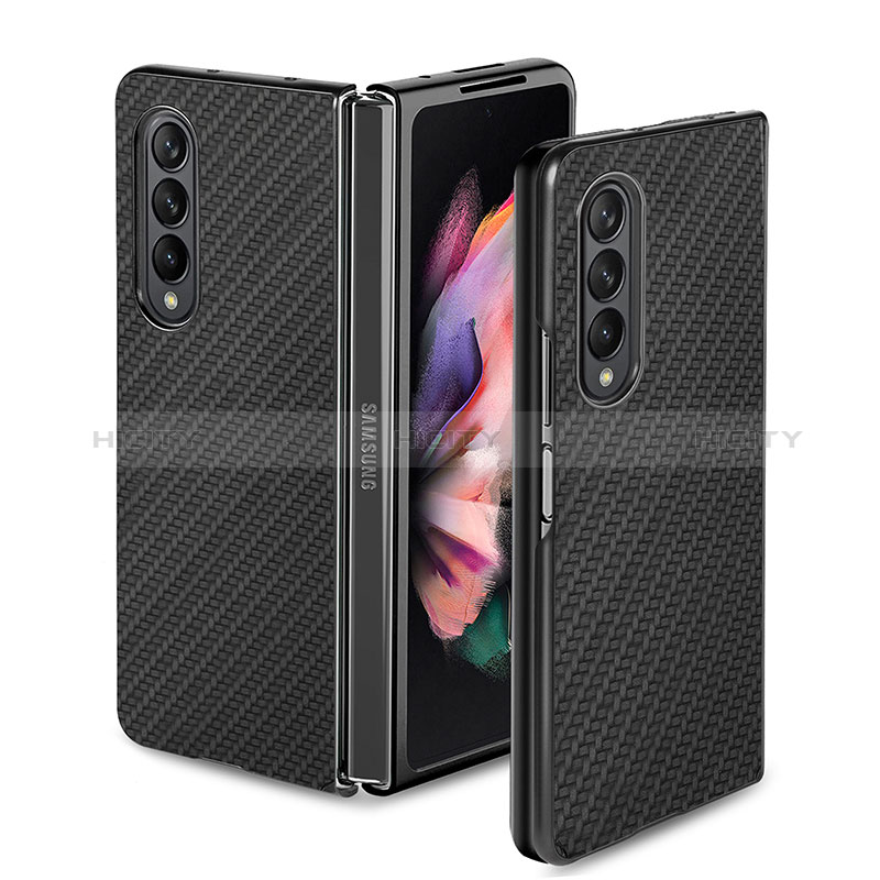 Funda Silicona Carcasa Ultrafina Goma con Magnetico S02D para Samsung Galaxy Z Fold3 5G