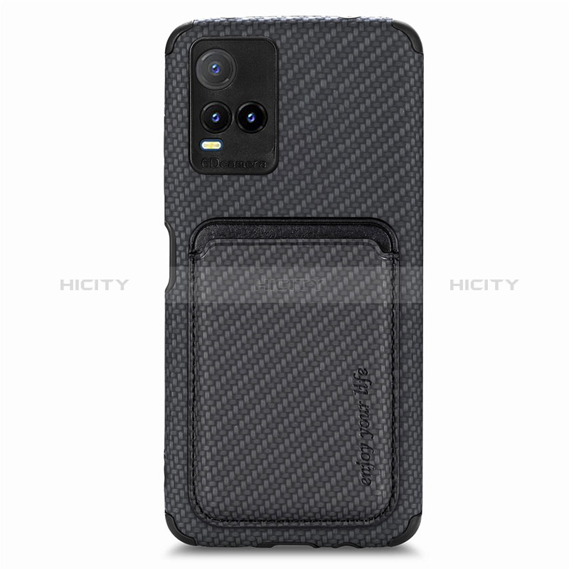 Funda Silicona Carcasa Ultrafina Goma con Magnetico S02D para Vivo Y21