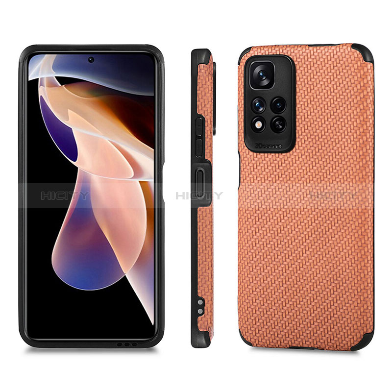 Funda Silicona Carcasa Ultrafina Goma con Magnetico S02D para Xiaomi Mi 11i 5G (2022)