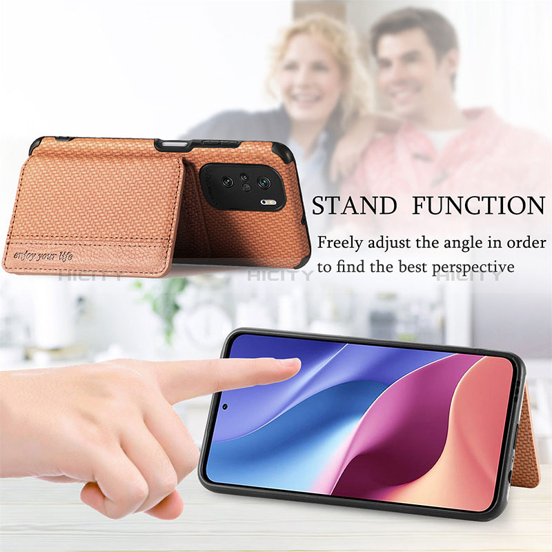 Funda Silicona Carcasa Ultrafina Goma con Magnetico S02D para Xiaomi Mi 11X 5G