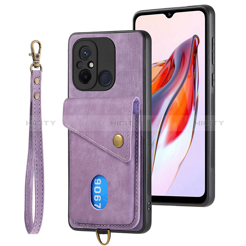 Funda Silicona Carcasa Ultrafina Goma con Magnetico S02D para Xiaomi Poco C55