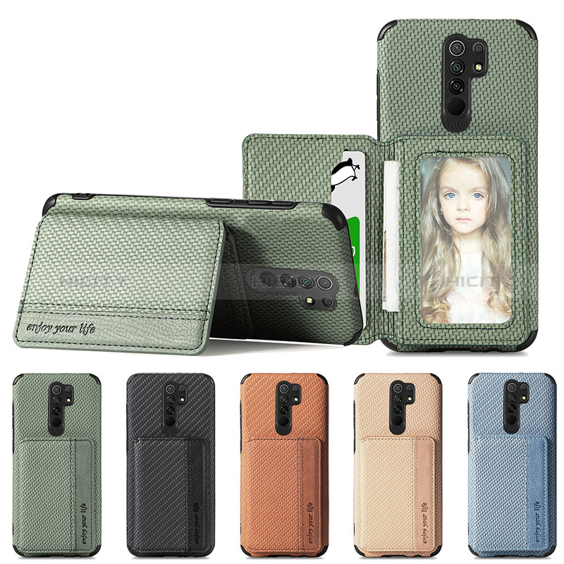 Funda Silicona Carcasa Ultrafina Goma con Magnetico S02D para Xiaomi Poco M2