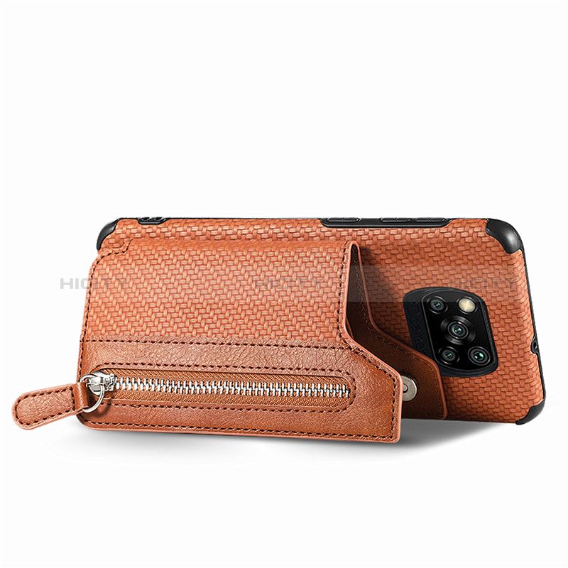 Funda Silicona Carcasa Ultrafina Goma con Magnetico S02D para Xiaomi Poco X3