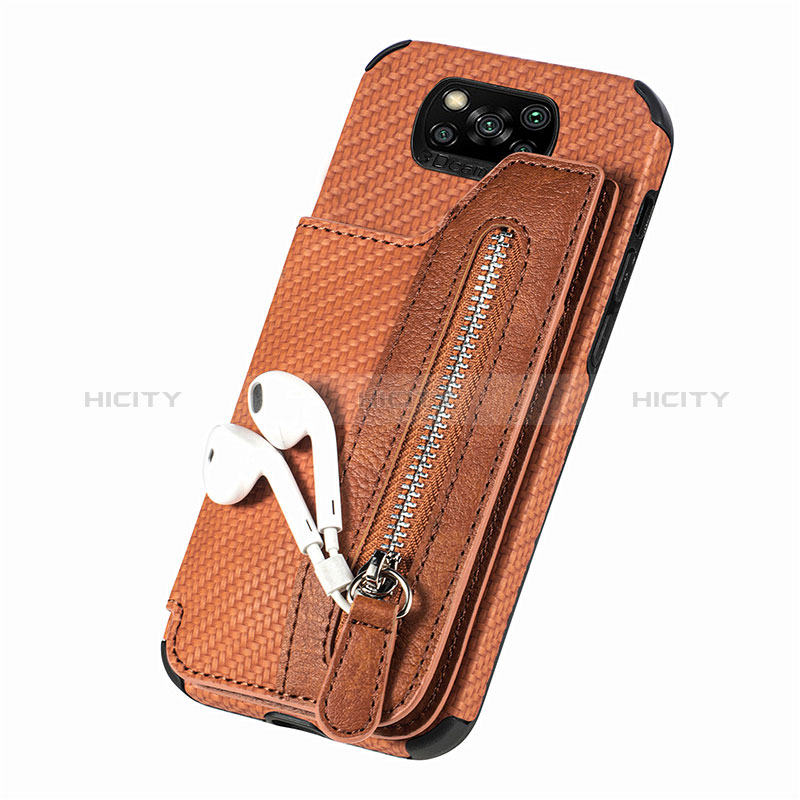 Funda Silicona Carcasa Ultrafina Goma con Magnetico S02D para Xiaomi Poco X3