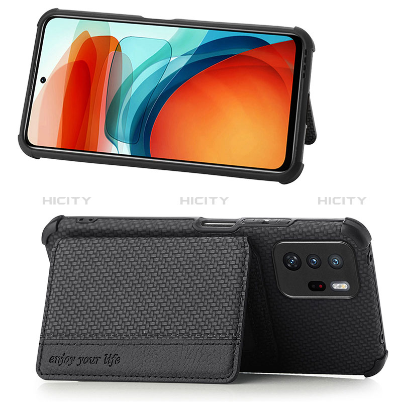 Funda Silicona Carcasa Ultrafina Goma con Magnetico S02D para Xiaomi Poco X3 GT 5G