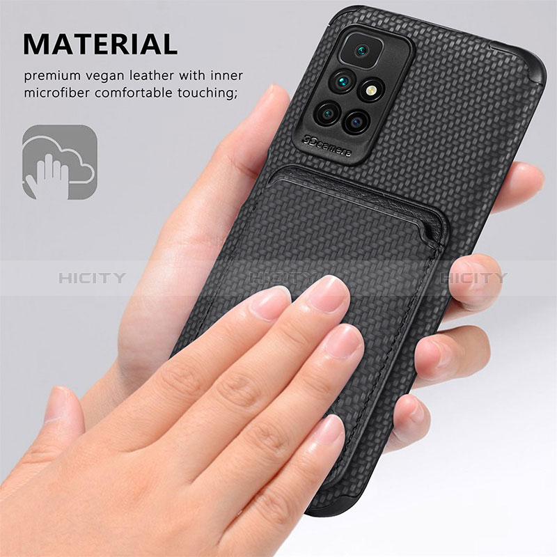 Funda Silicona Carcasa Ultrafina Goma con Magnetico S02D para Xiaomi Redmi 10 (2022)