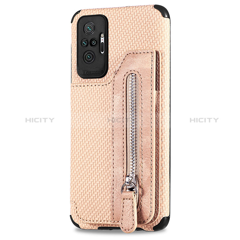 Funda Silicona Carcasa Ultrafina Goma con Magnetico S02D para Xiaomi Redmi Note 10 Pro 4G