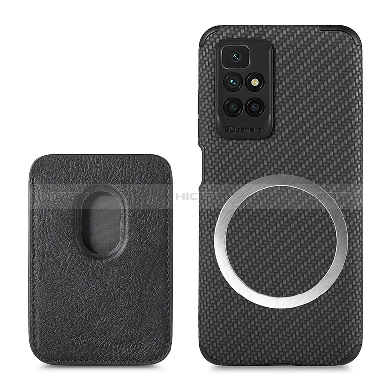 Funda Silicona Carcasa Ultrafina Goma con Magnetico S02D para Xiaomi Redmi Note 11 4G (2021)