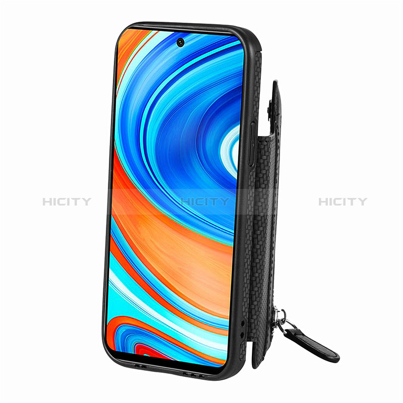 Funda Silicona Carcasa Ultrafina Goma con Magnetico S02D para Xiaomi Redmi Note 9 Pro