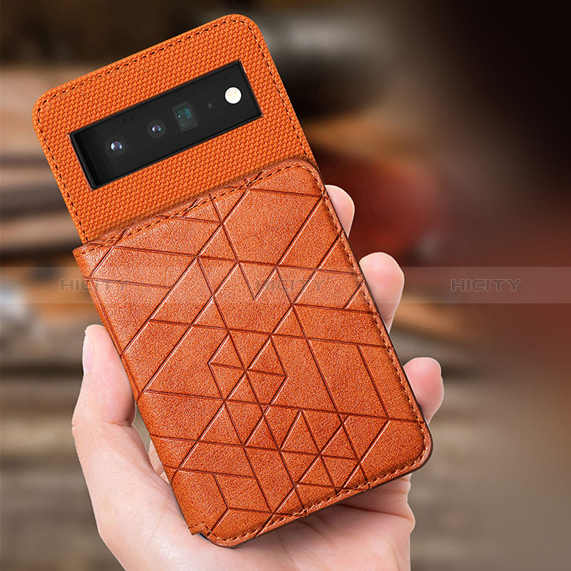 Funda Silicona Carcasa Ultrafina Goma con Magnetico S03D para Google Pixel 6 5G