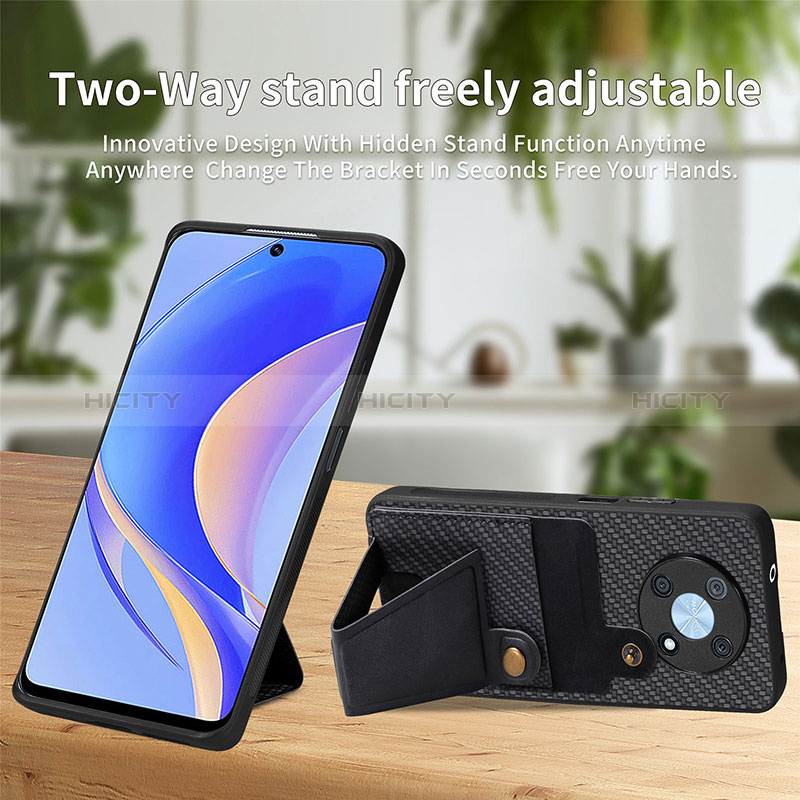 Funda Silicona Carcasa Ultrafina Goma con Magnetico S03D para Huawei Enjoy 50 Pro