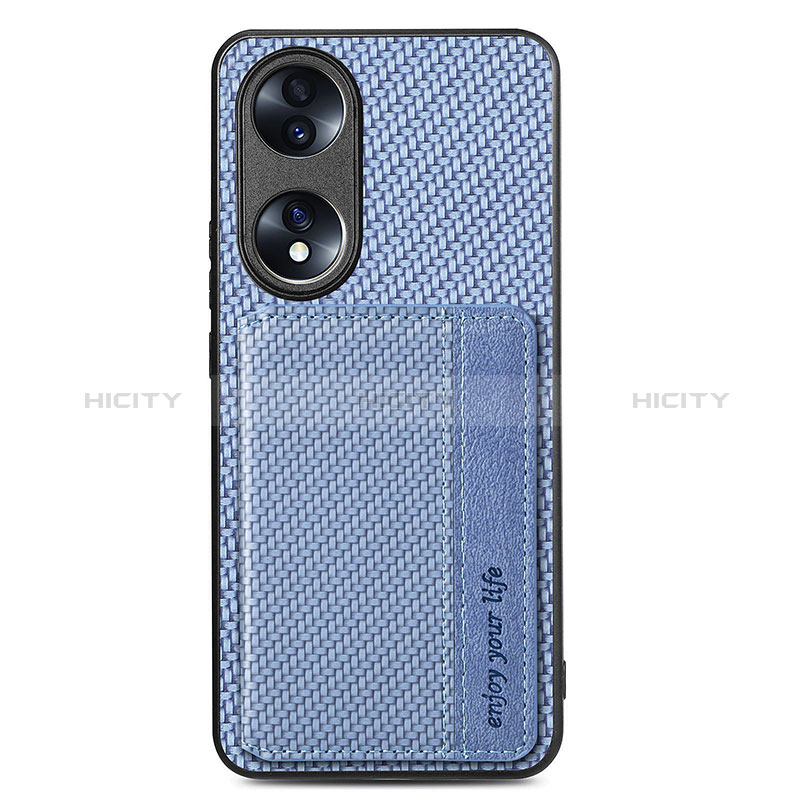 Funda Silicona Carcasa Ultrafina Goma con Magnetico S03D para Huawei Honor 70 5G