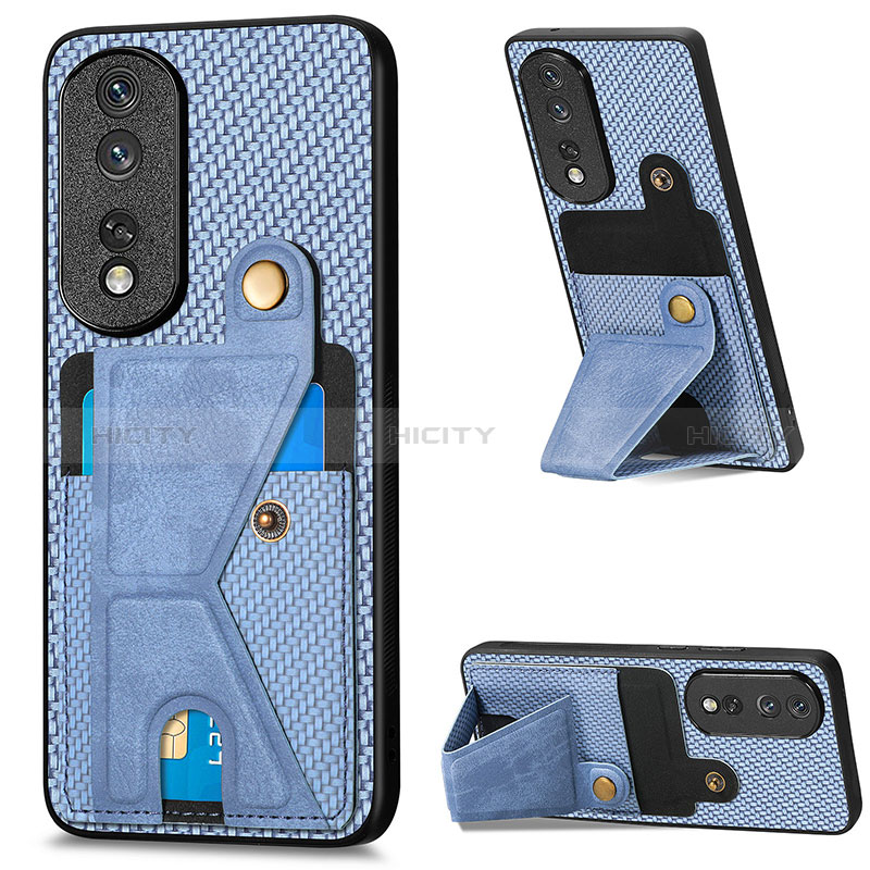 Funda Silicona Carcasa Ultrafina Goma con Magnetico S03D para Huawei Honor 80 Pro 5G