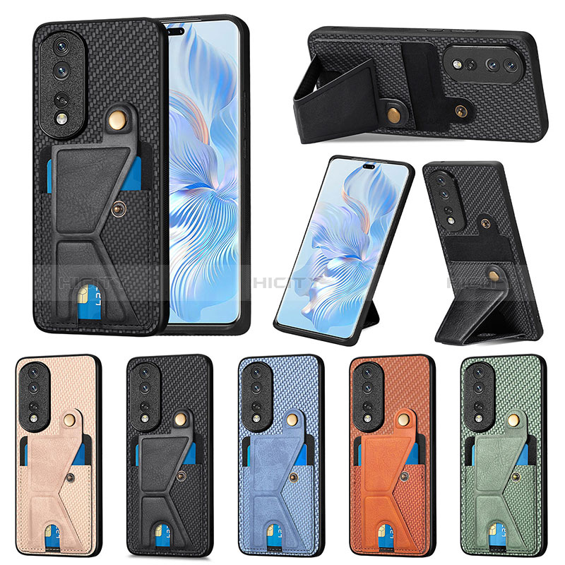 Funda Silicona Carcasa Ultrafina Goma con Magnetico S03D para Huawei Honor 80 Pro 5G