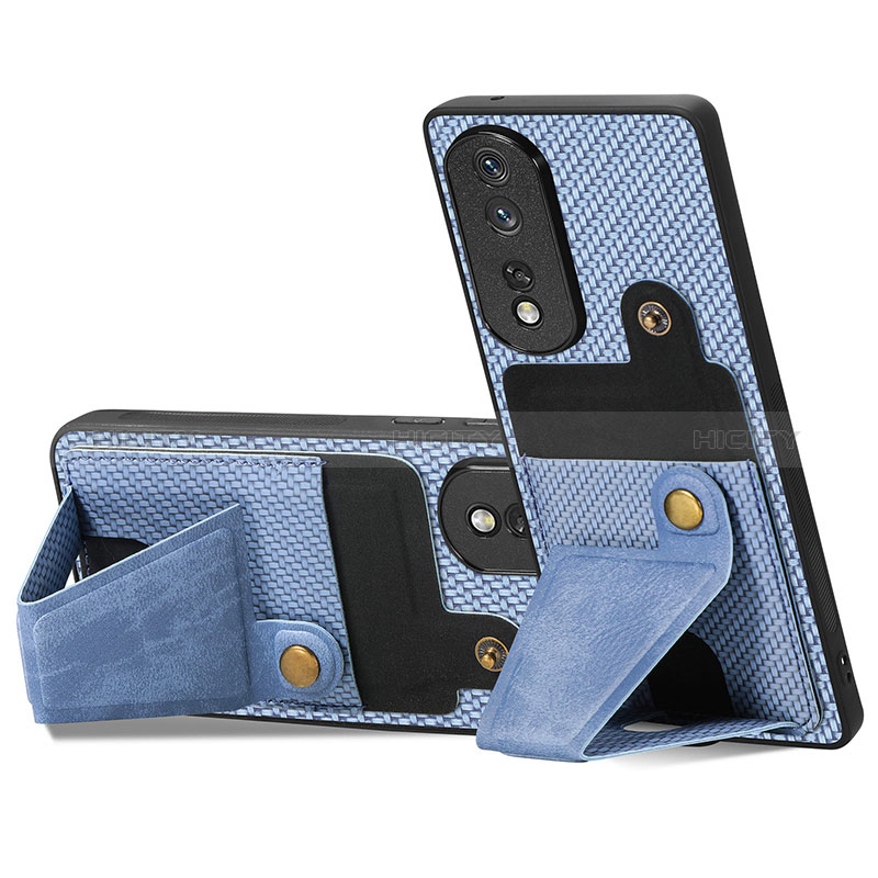 Funda Silicona Carcasa Ultrafina Goma con Magnetico S03D para Huawei Honor 80 Pro 5G