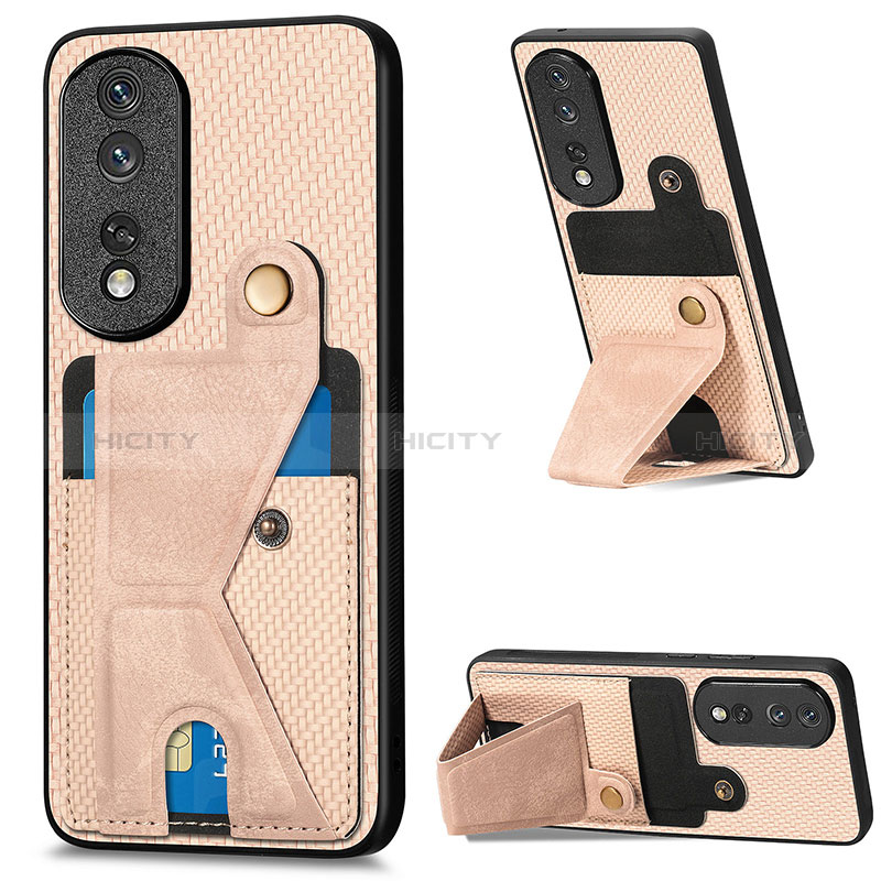 Funda Silicona Carcasa Ultrafina Goma con Magnetico S03D para Huawei Honor 80 Pro Flat 5G