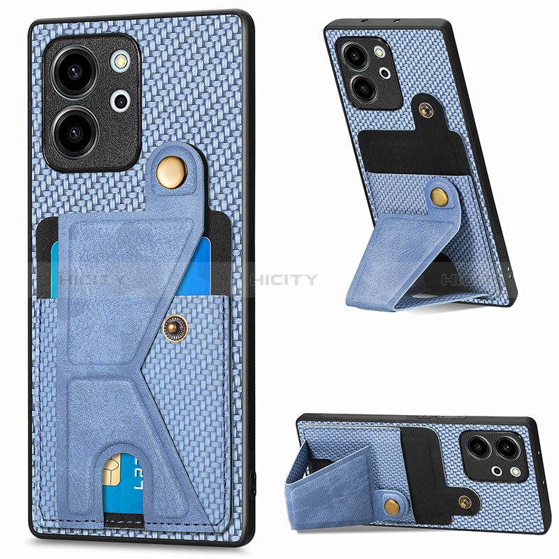 Funda Silicona Carcasa Ultrafina Goma con Magnetico S03D para Huawei Honor 80 SE 5G