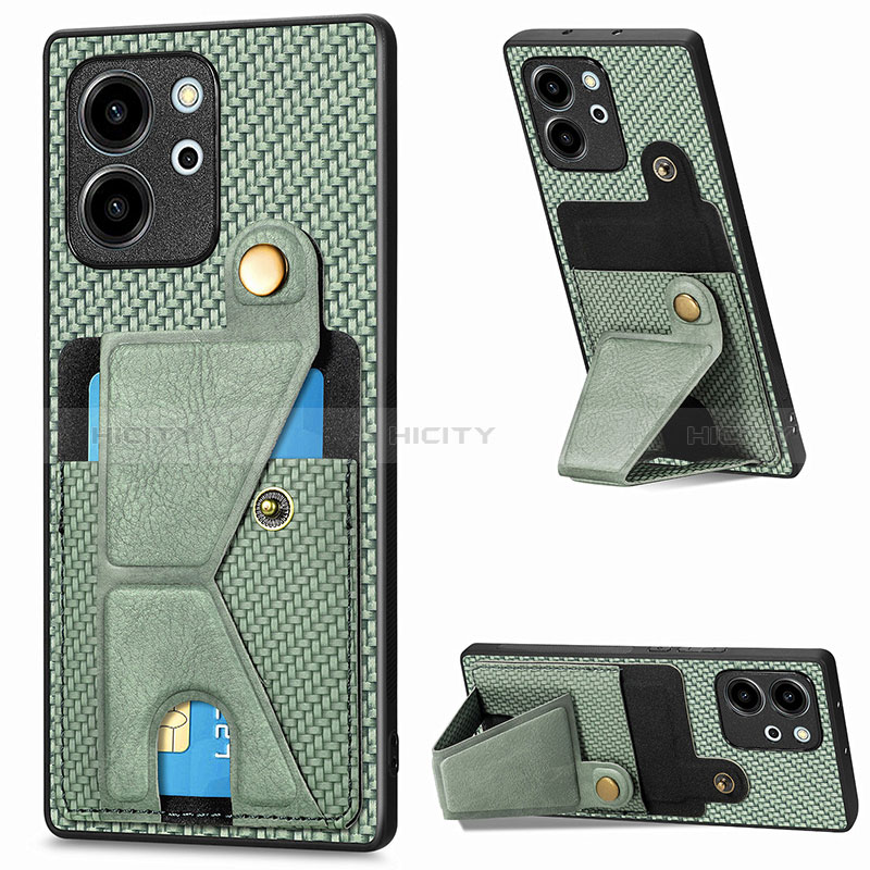 Funda Silicona Carcasa Ultrafina Goma con Magnetico S03D para Huawei Honor 80 SE 5G